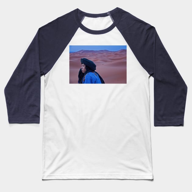 Morocco. Sahara. Berber. Baseball T-Shirt by vadim19